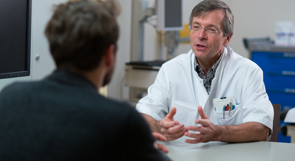 Tijdens De Chemotherapie Gaat U In Gesprek Met De Specialist.