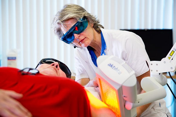 Photodynamische therapie (PDT) bij huidkanker  AVL