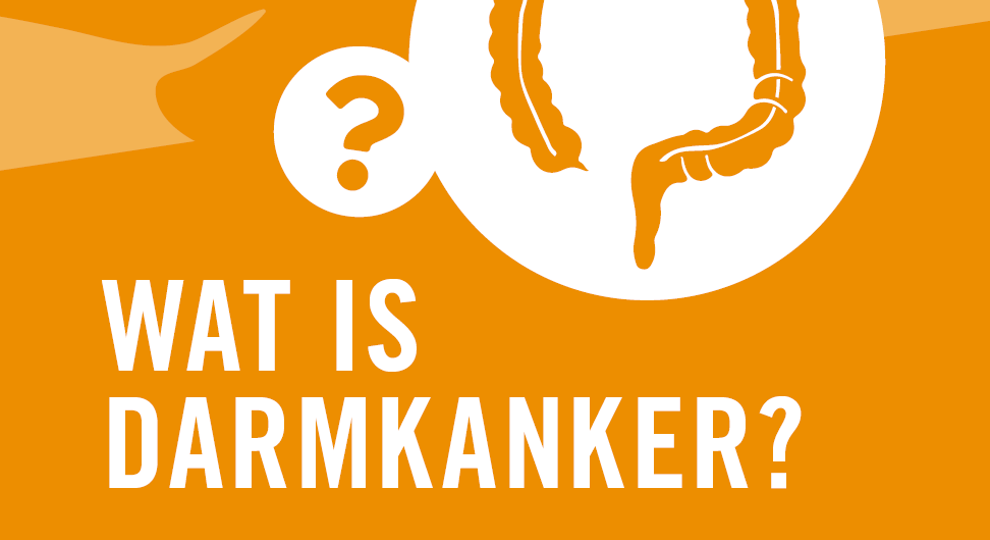 Darmkanker Infografhic still
