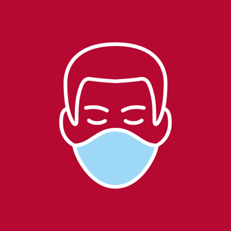 Corona Iconen mondneusmasker