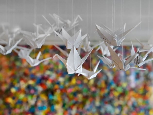 Kraanvogels Plafond 05