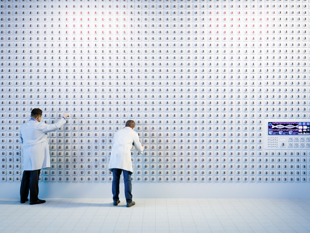 Brummelkamp paper muur mensen