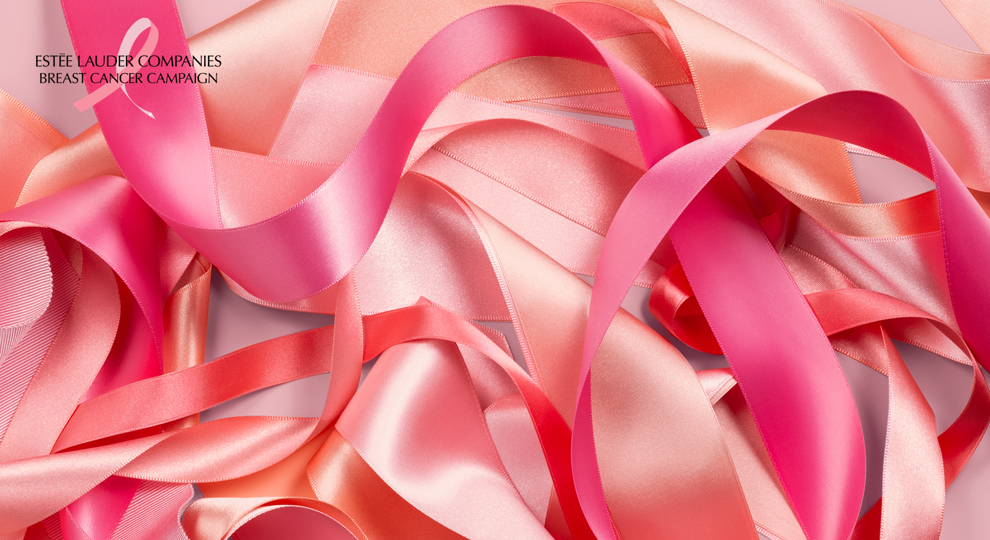 Breast Cancer Campaign Zoom Background Pink Ribbons