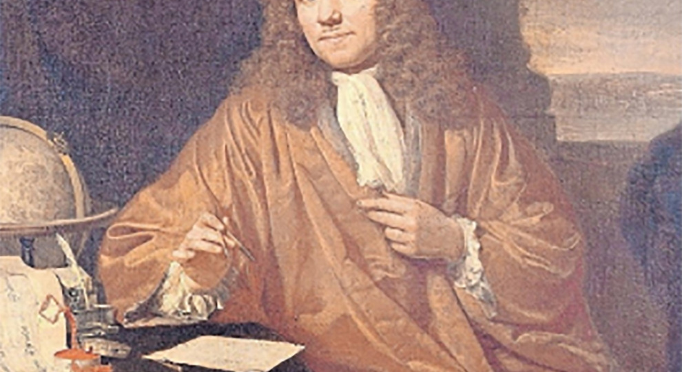Antoni Van Leeuwenhoek Portret Vierkant