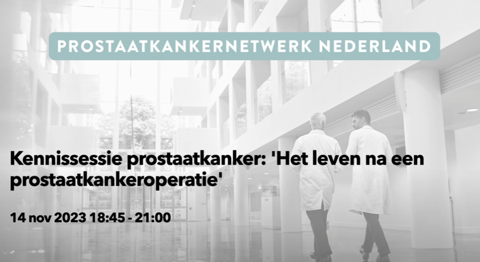 Kennissessie Prostaatkanker 2023