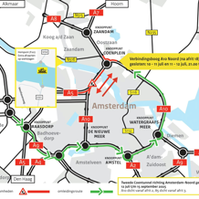 Afsluiting En Omrijroute Coentunnel Juli Tot September '25