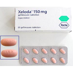 Xeloda 150 mg, Capecitabine